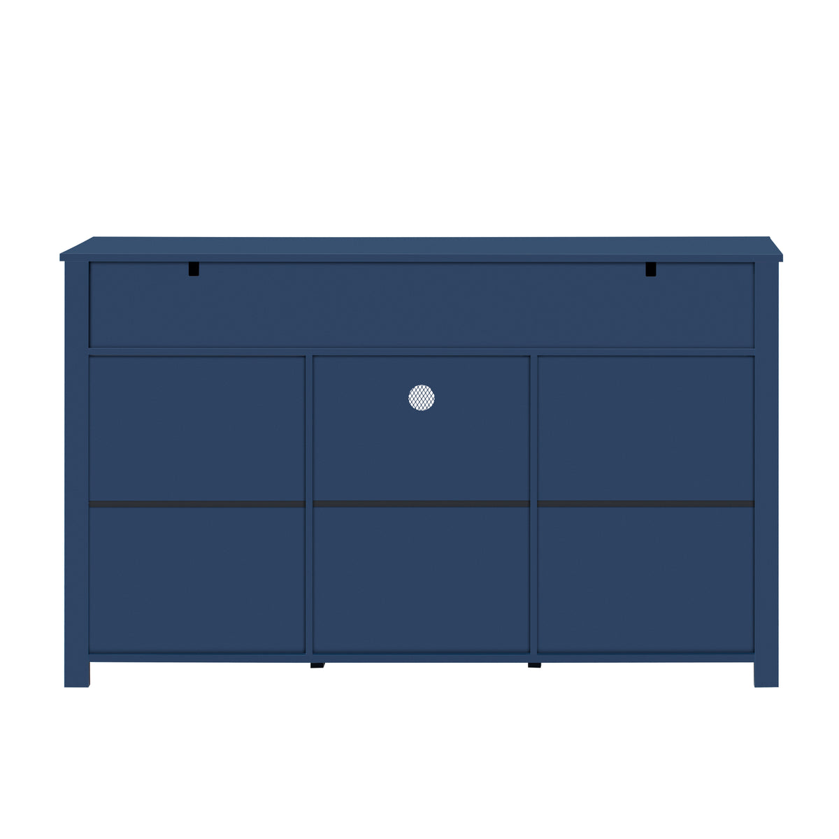 variant-group:rf-n711p347384v|Roomfitters 55" Sideboard Buffet Cabinet with 3 Drawers & Sliding Barn Doors, Farmhouse Storage for Kitchen & Dining, Navy Blue