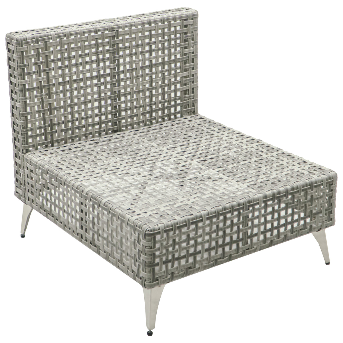 variant-group:rf-n707s000011g|Roomfitters 7-Piece Wicker Patio Furniture Set, Outdoor Sectional Sofa with Water-Resistant Cushions, Table, Grey