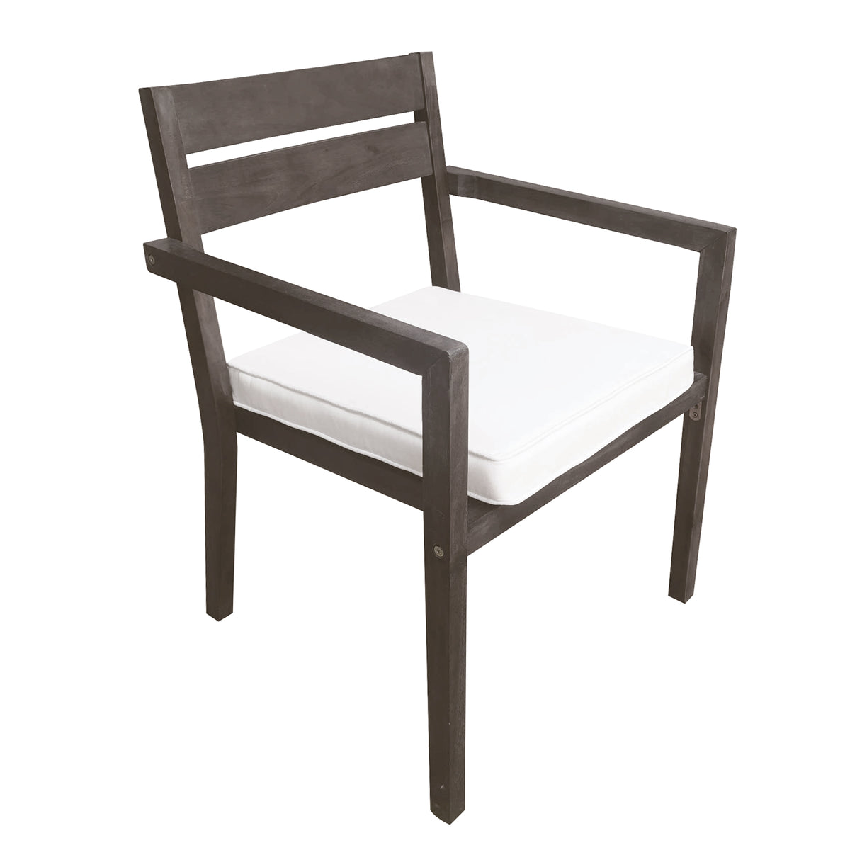 variant-group:rf-n711wy000459aae|Roomfitters 7-Piece Acacia Wood Outdoor Dining Set with Cushions, 6 Armchairs and Rectangular Table for Patio Garden, Gray