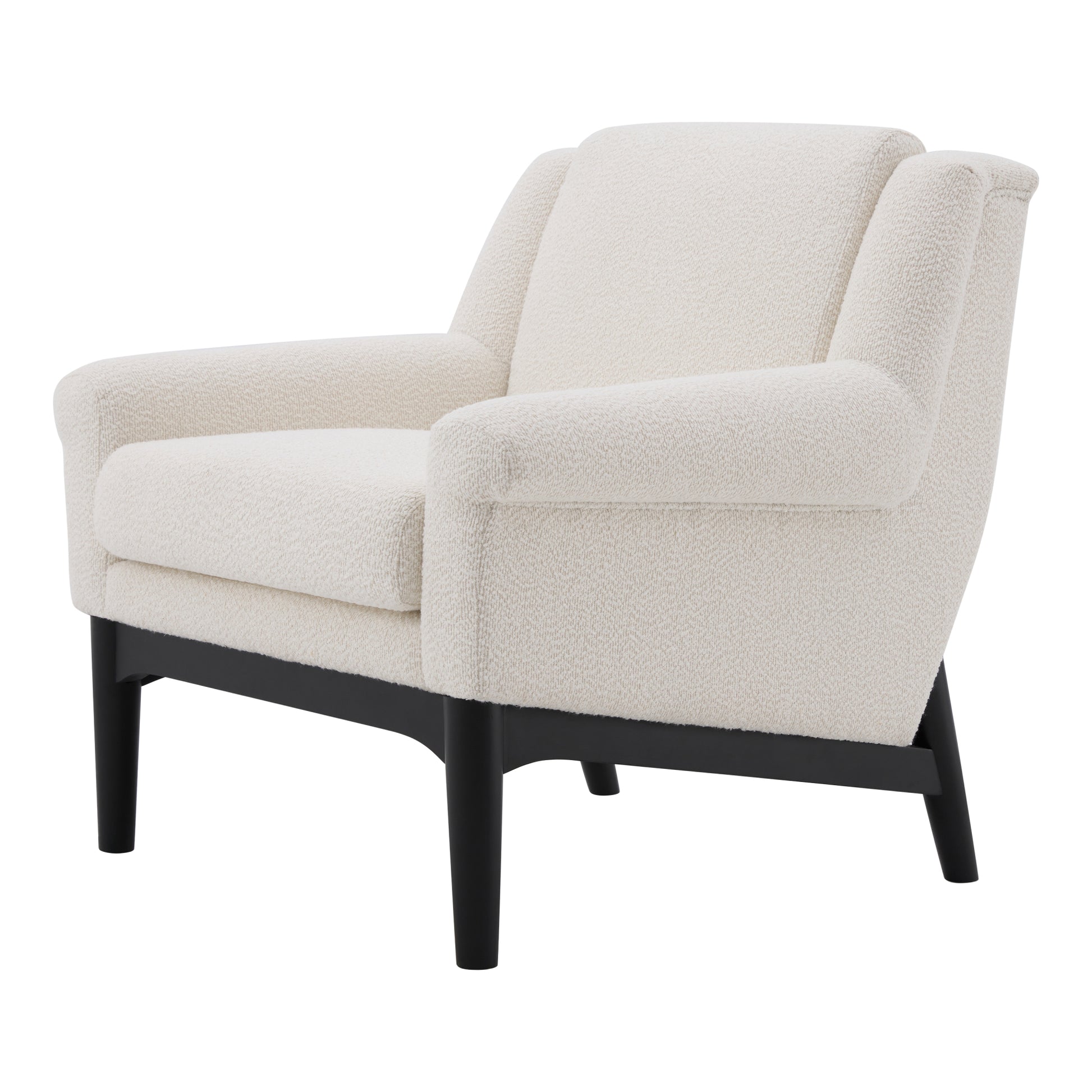 variant-group:rf-n723p426251a|Roomfitters Mid-Century Modern Textured Upholstered Accent Chair, Comfy Armchair with Sturdy Solid Wood Legs for Home, Beige