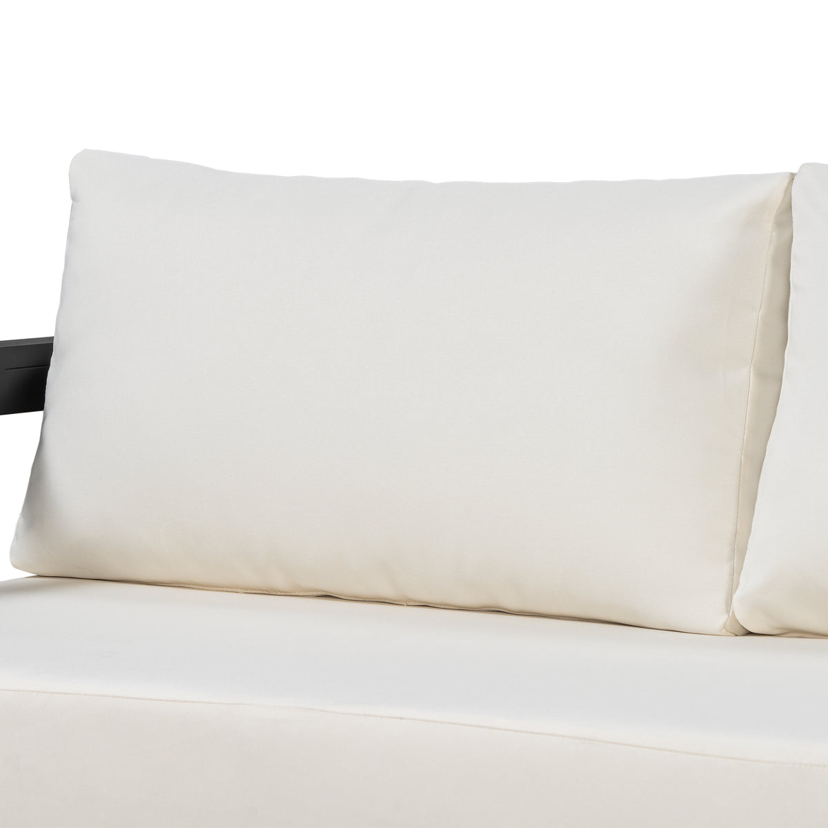 variant-group:rf-n711wy000480aaa|Roomfitters Modern L-Shaped Outdoor Sectional Sofa, 3-Seater Patio Conversation Couch, Beige Cushions, Iron Frame