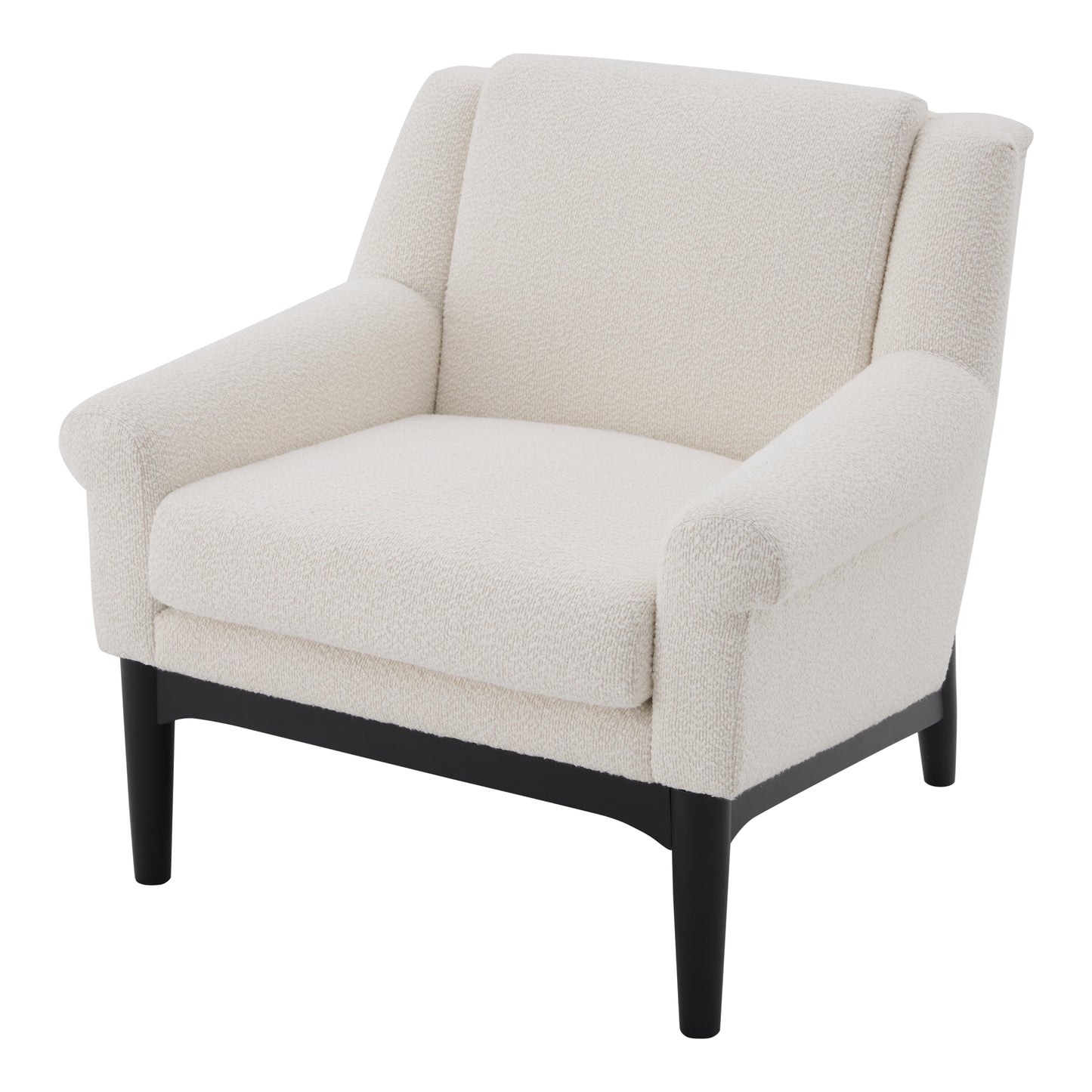 variant-group:rf-n723p426251a|Roomfitters Mid-Century Modern Textured Upholstered Accent Chair, Comfy Armchair with Sturdy Solid Wood Legs for Home, Beige