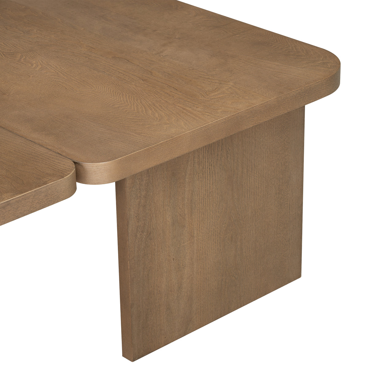 variant-group:rf-n724p232174d|Roomfitters Minimalist Coffee Table Set, Rectangular Center Table with Two-Tone Design, Natural