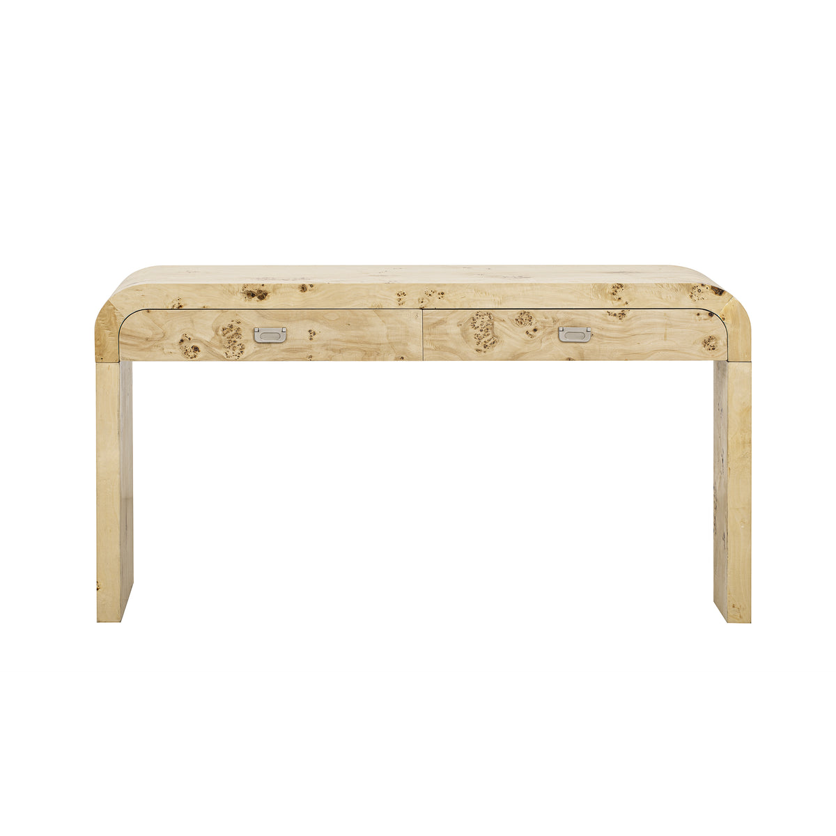 variant-group:rf-n711p216235a|Roomfitters Modern Entryway Table with Burl Wood Veneer, Ideal for Entryway, Hallway, Living Room, Foyer, or Corridor, Natural