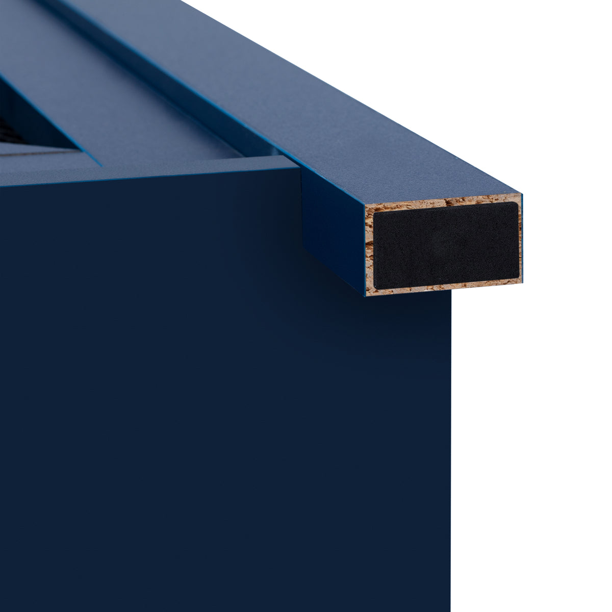 variant-group:rf-n711p347384v|Roomfitters 55" Sideboard Buffet Cabinet with 3 Drawers & Sliding Barn Doors, Farmhouse Storage for Kitchen & Dining, Navy Blue