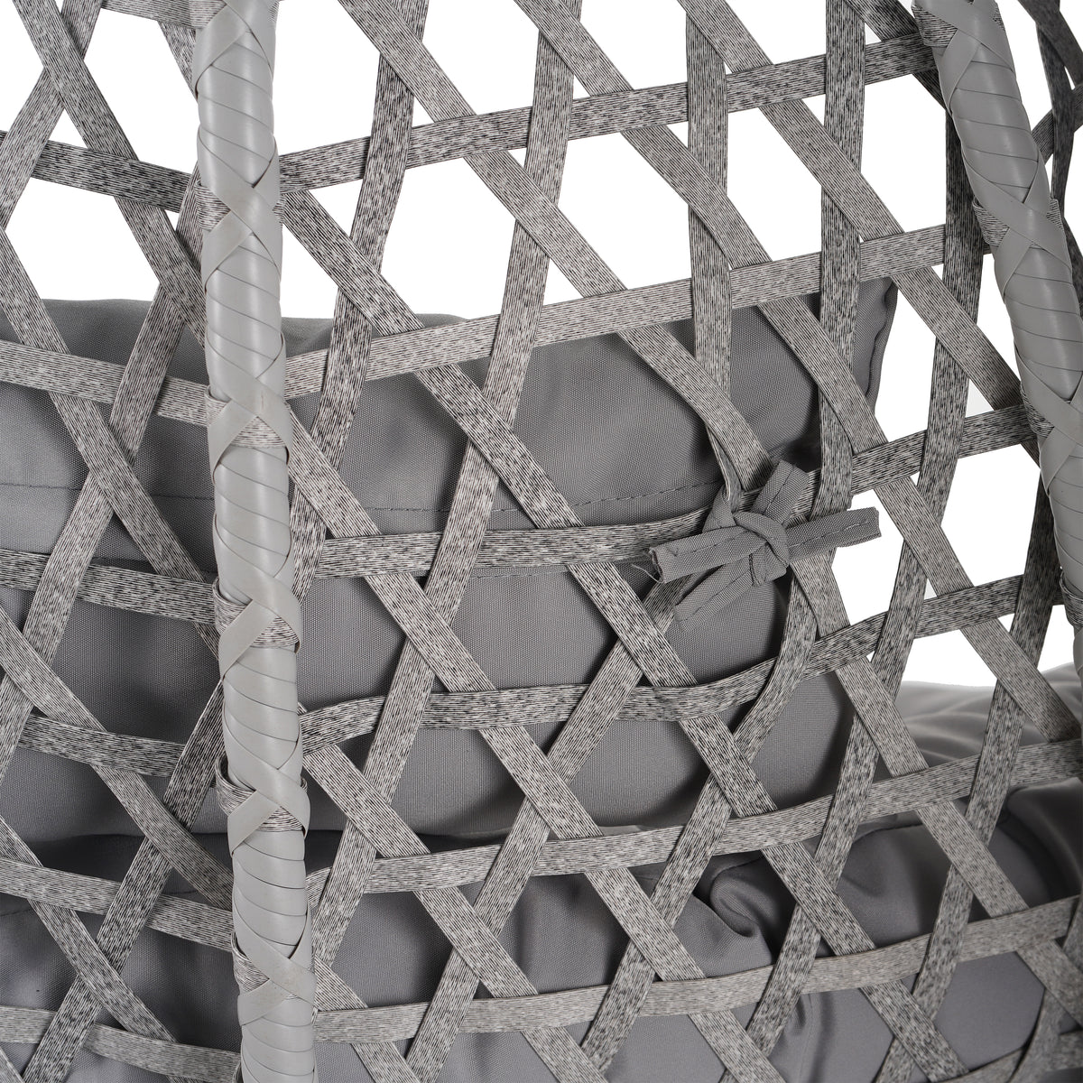 variant-group:rf-n711p255131e|Roomfitters Versatile Hanging Egg Chair for Indoor and Outdoor Use, Gray+Gray