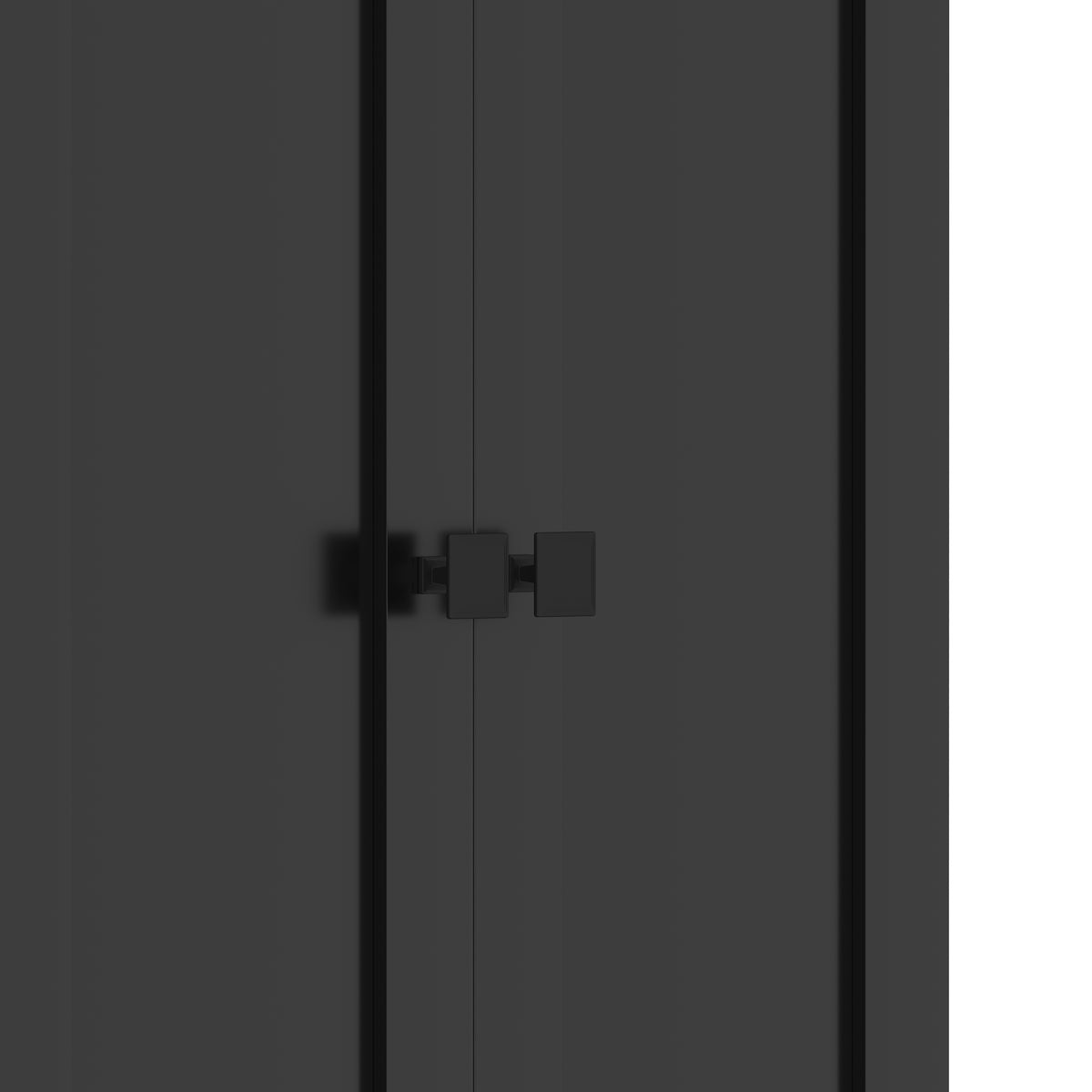 variant-group:rf-n724sj000139aab|Roomfitters 78.7" Hall Tree with Bench, 5 Cubbies, 4 Doors, 5 Drawers, Adjustable Shelves, Black