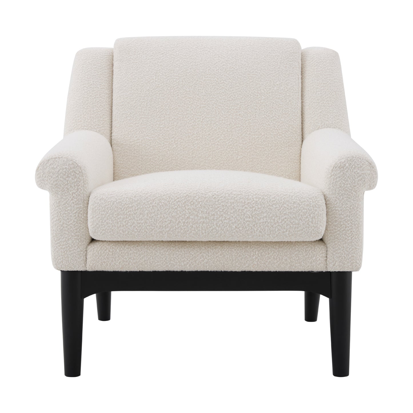 variant-group:rf-n723p426251a|Roomfitters Mid-Century Modern Textured Upholstered Accent Chair, Comfy Armchair with Sturdy Solid Wood Legs for Home, Beige