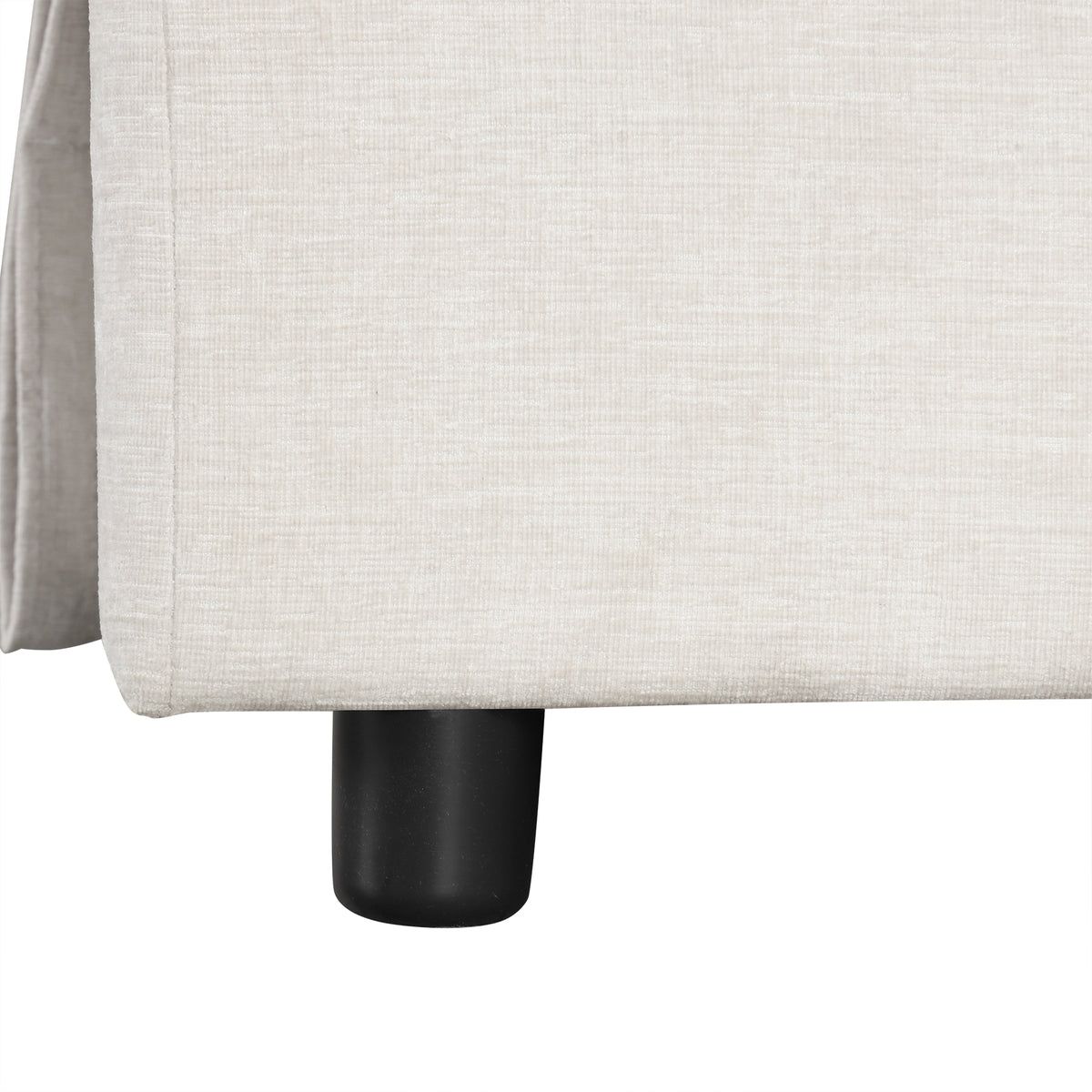 variant-group:rf-n711wy000390aaa|Roomfitters L-Shaped Padded Modular Sofa with Storage Space, USB Ports, and Cup Holders on the Armrests, Suitable for Living Rooms, Offices, and Apartments, Beige