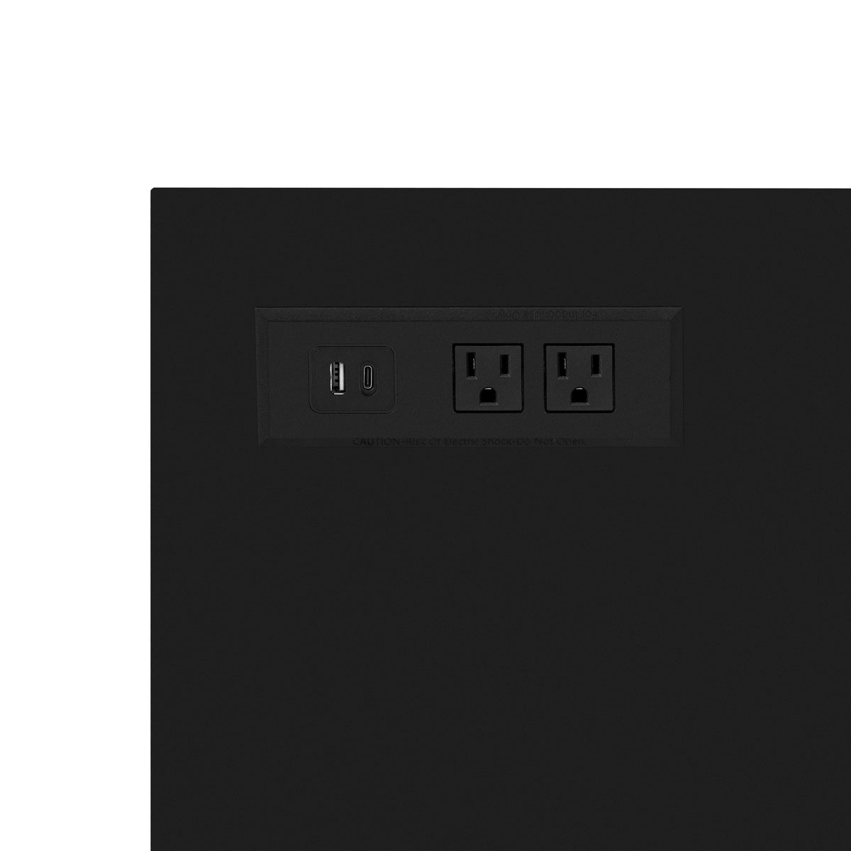 variant-group:rf-n711p347407k|Roomfitters 59" Sideboard Buffet Cabinet with 4 Door & Open Storage, Modern Farmhouse Industrial Coffee Bar Station, White+Black