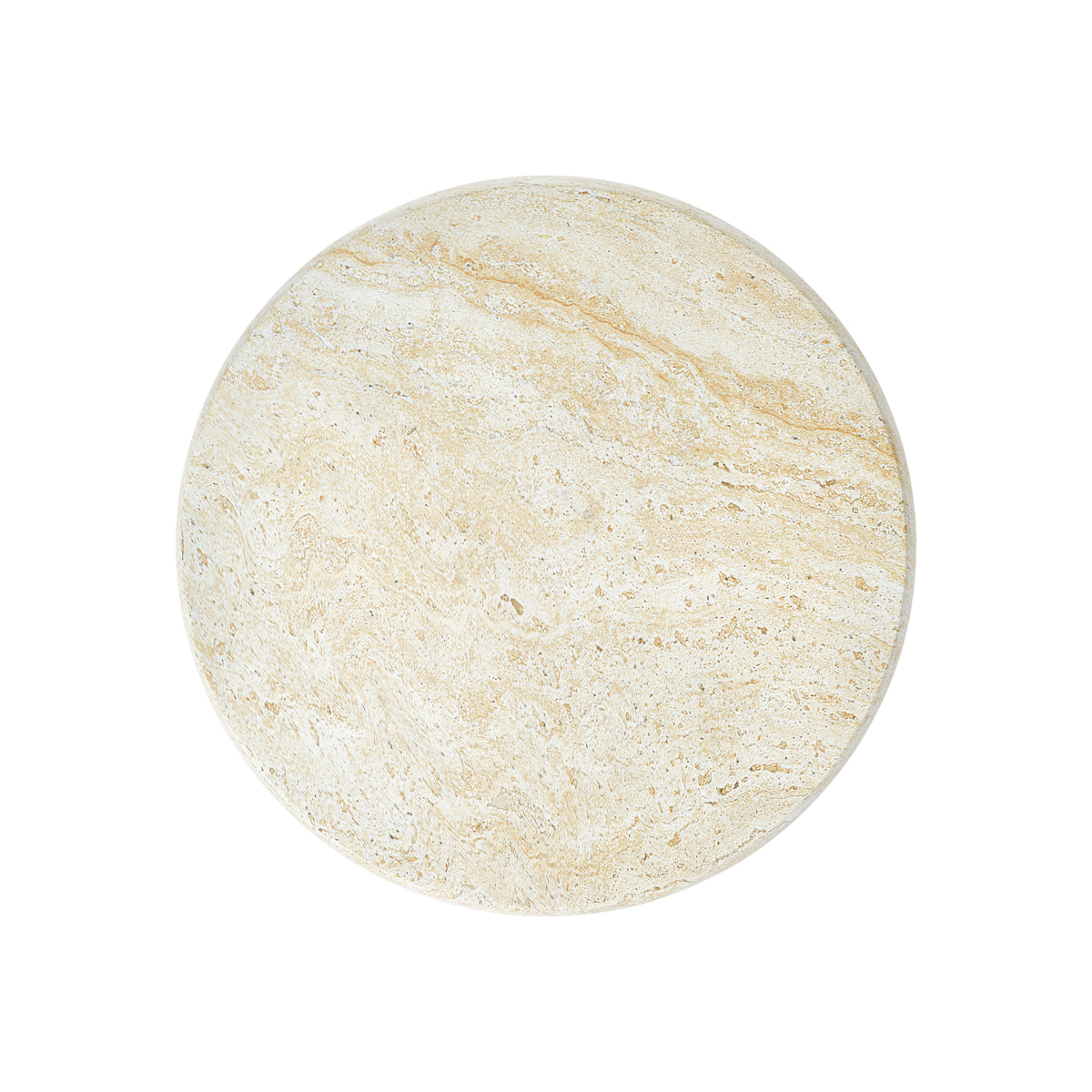 variant-group:rf-n711p422070m|Roomfitters Modern Yellow Mushroom Concrete Side Table, Geometric Pedestal End Table, MgO Travertine Texture Stool