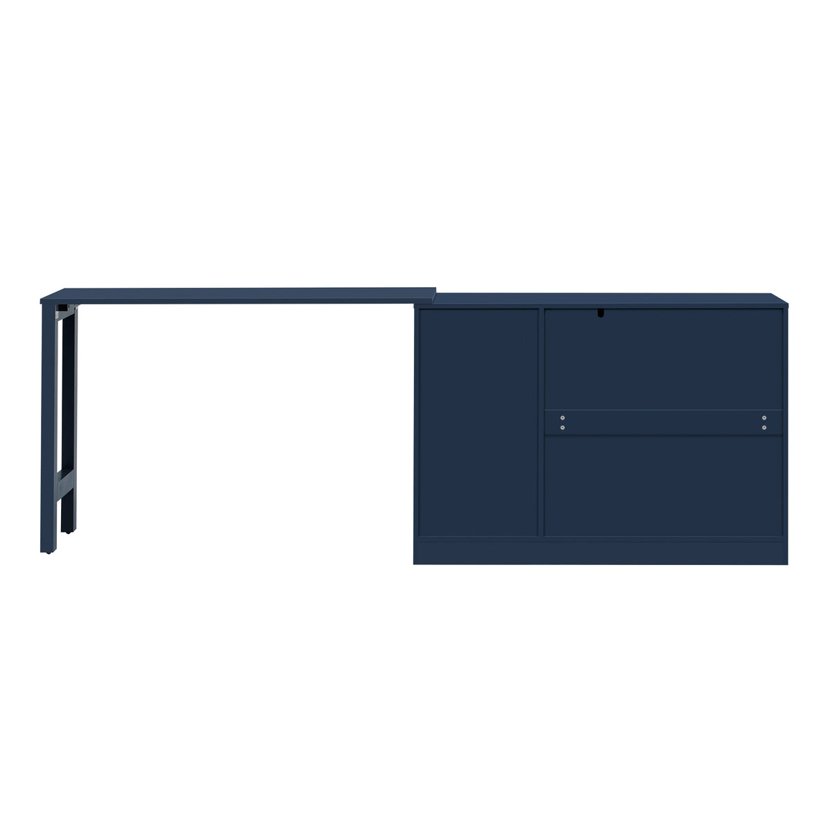 variant-group:rf-n711p334768v|Roomfitters Extendable Sideboard Buffet Cabinet with Storage, Multifunctional Console Table for Dining Room, Navy Blue