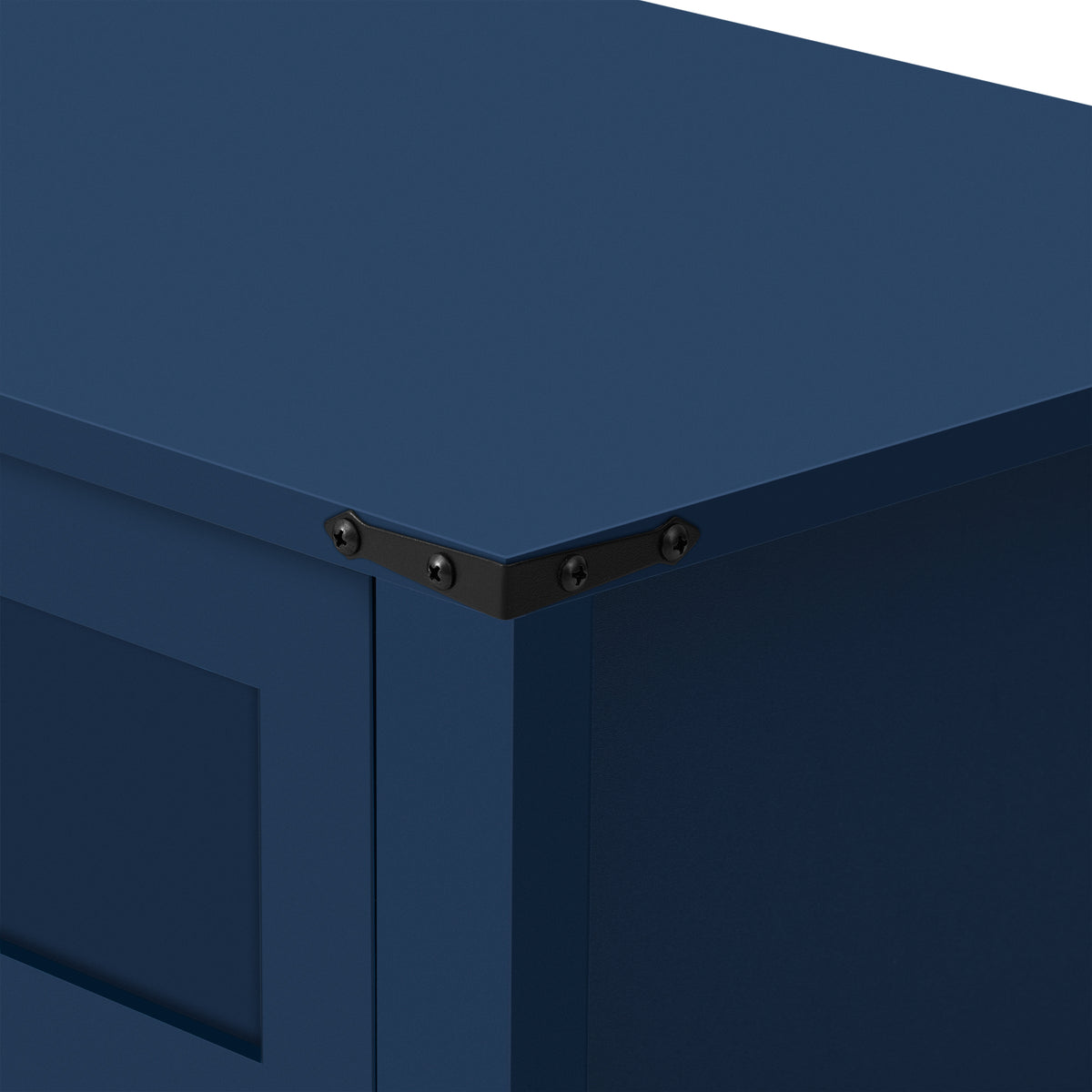 variant-group:rf-n711p347384v|Roomfitters 55" Sideboard Buffet Cabinet with 3 Drawers & Sliding Barn Doors, Farmhouse Storage for Kitchen & Dining, Navy Blue