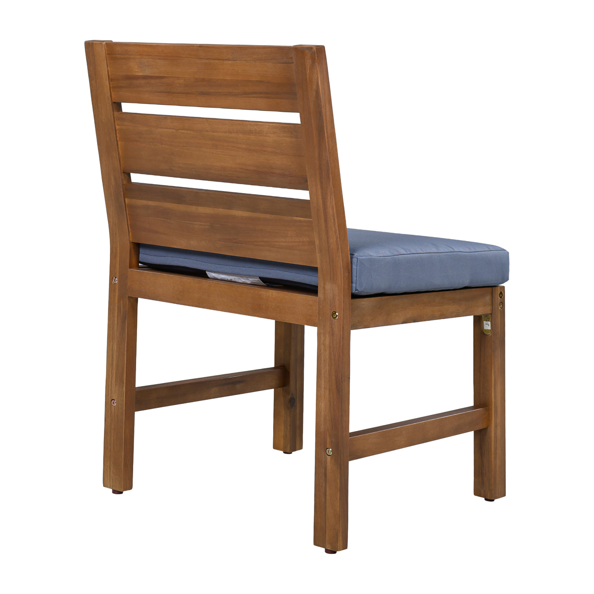 variant-group:rf-n711wy000497aae|Roomfitters Farmhouse 5-Piece Outdoor Dining Set for 4, Acacia Wood Table and Chair Pack, Brown and Grey Slatted