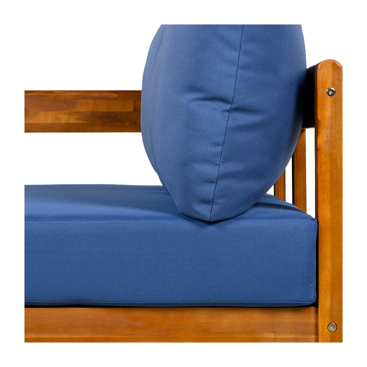 variant-group:rf-n711wy000481aac|Roomfitters Modern Coastal Blue Solid Acacia Wood L-Shaped Outdoor Patio Sectional Sofa Conversation Seating Set
