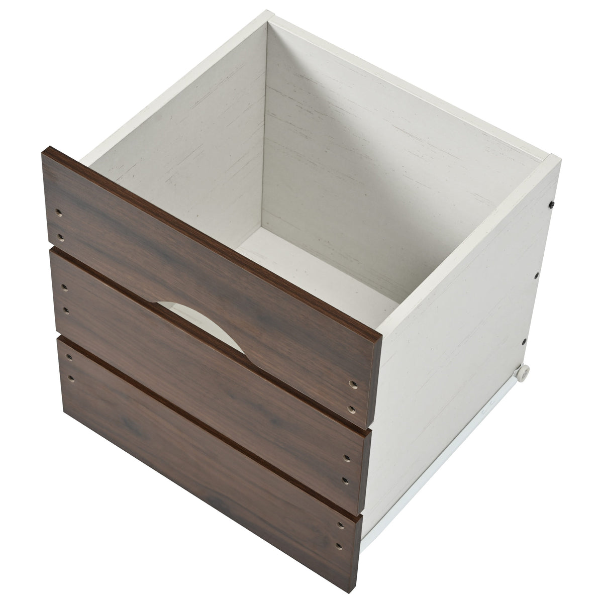 variant-group:rf-n707p349814w|Roomfitters 54" Farmhouse Kitchen Island with Drop Leaf, Power Outlet, Wine Rack, 2 Drawers, 2 Doors, White