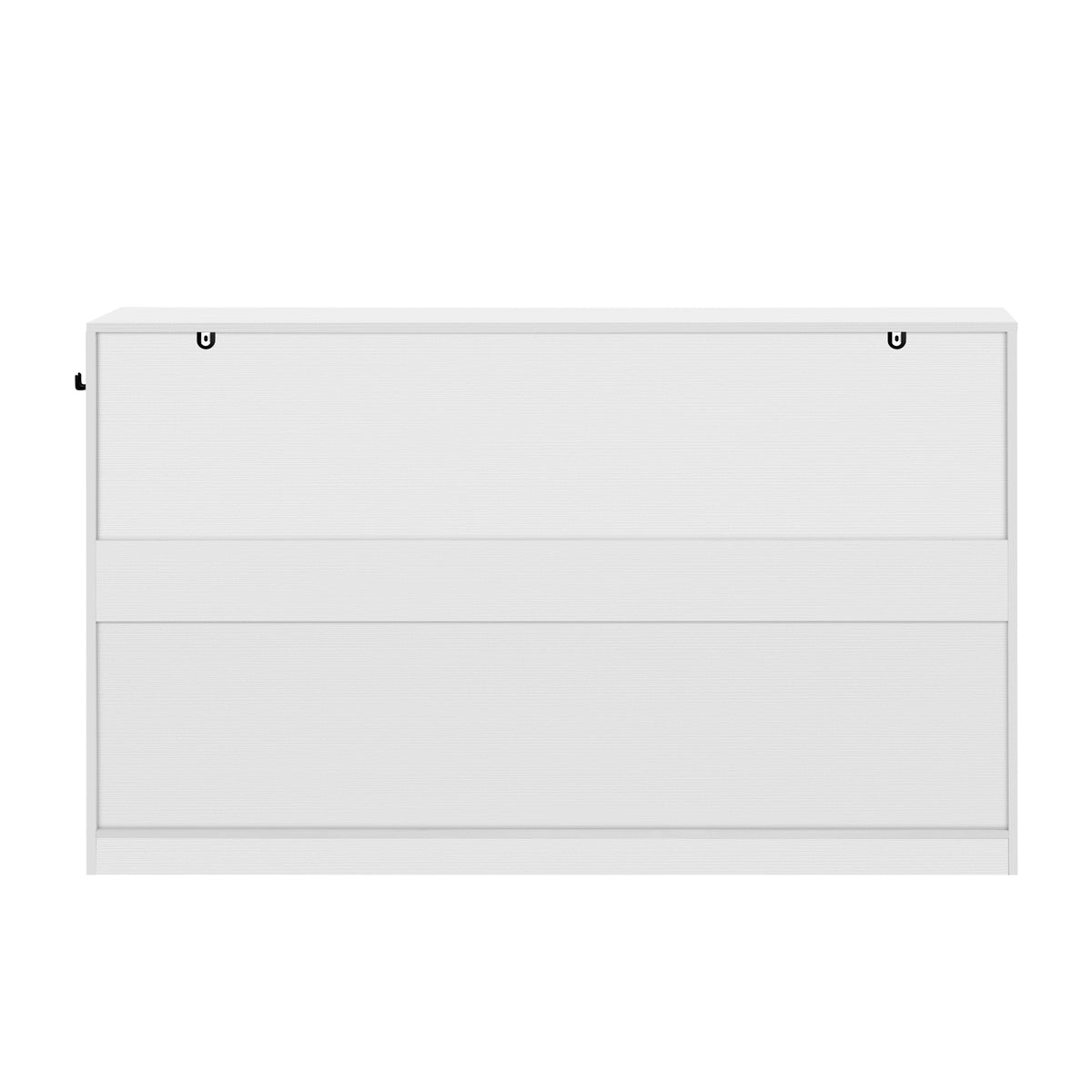variant-group:rf-n711p345213k|Roomfitters 59.1" Farmhouse Sideboard Buffet Cabinet with 3 Drawers and 4 Doors, Kitchen Storage with Open Shelf, White