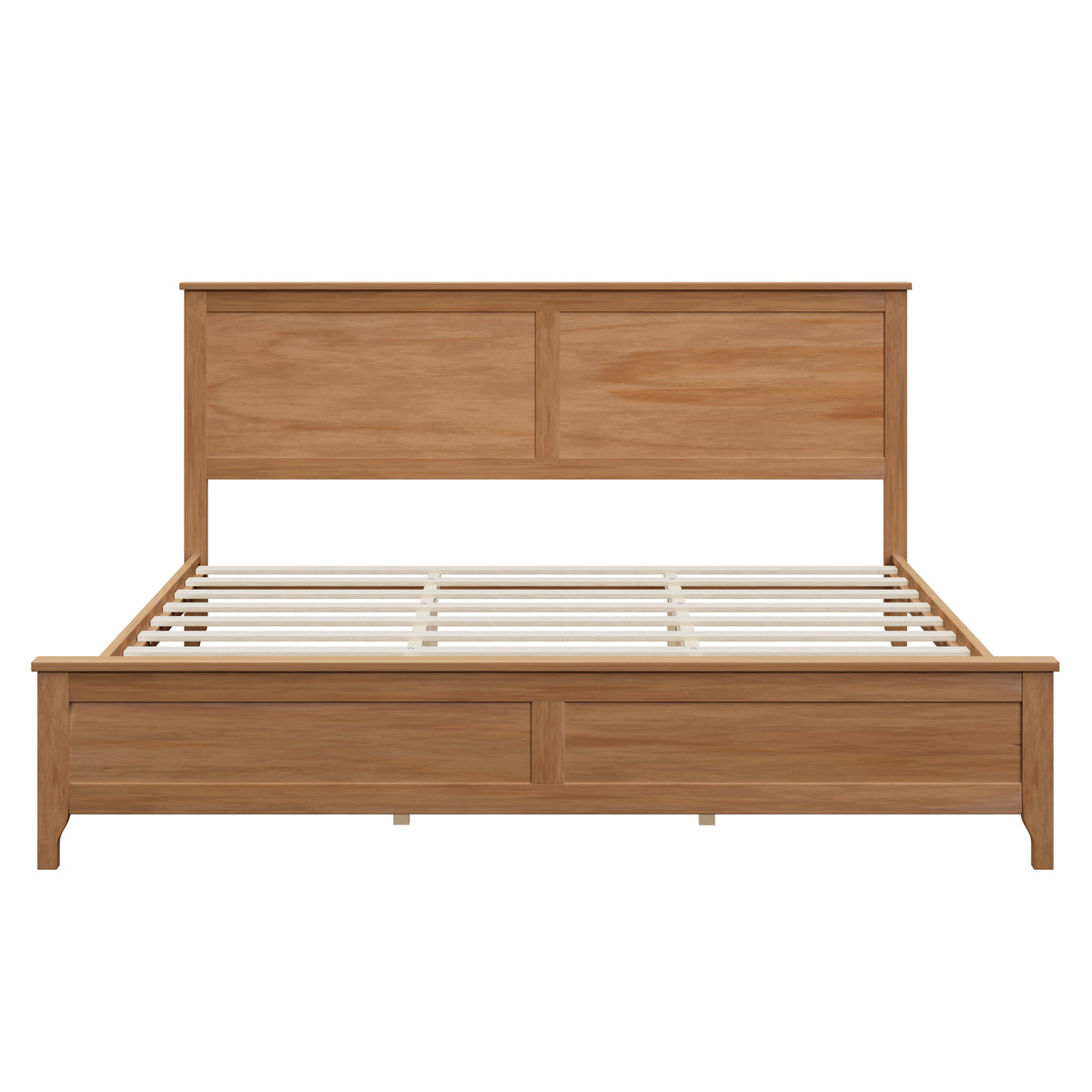 variant-group:rf-n701bs701p414277s|Roomfitters King Size Bed Frame with Paneled Headboard and Footboard, Traditional Wooden Platform Bed Frame, Seadrift