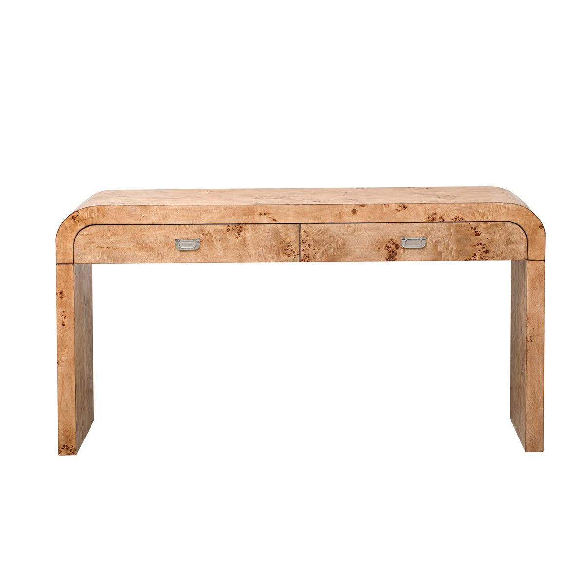 variant-group:rf-n711p216235d|Roomfitters Modern Entryway Table with Burl Wood Veneer, Ideal for Entryway, Hallway, Living Room, Foyer, or Corridor, Natural Wood and Brown