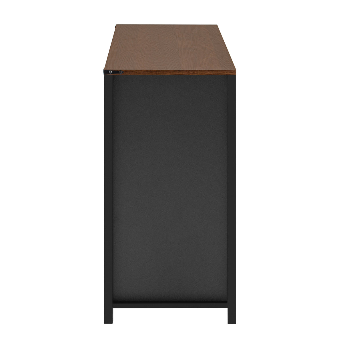 variant-group:rf-n711p347388b|Roomfitters 59.3" Sideboard Buffet Cabinet with Sliding Barn Doors, Modern Farmhouse Storage for Kitchen & Dining, Black