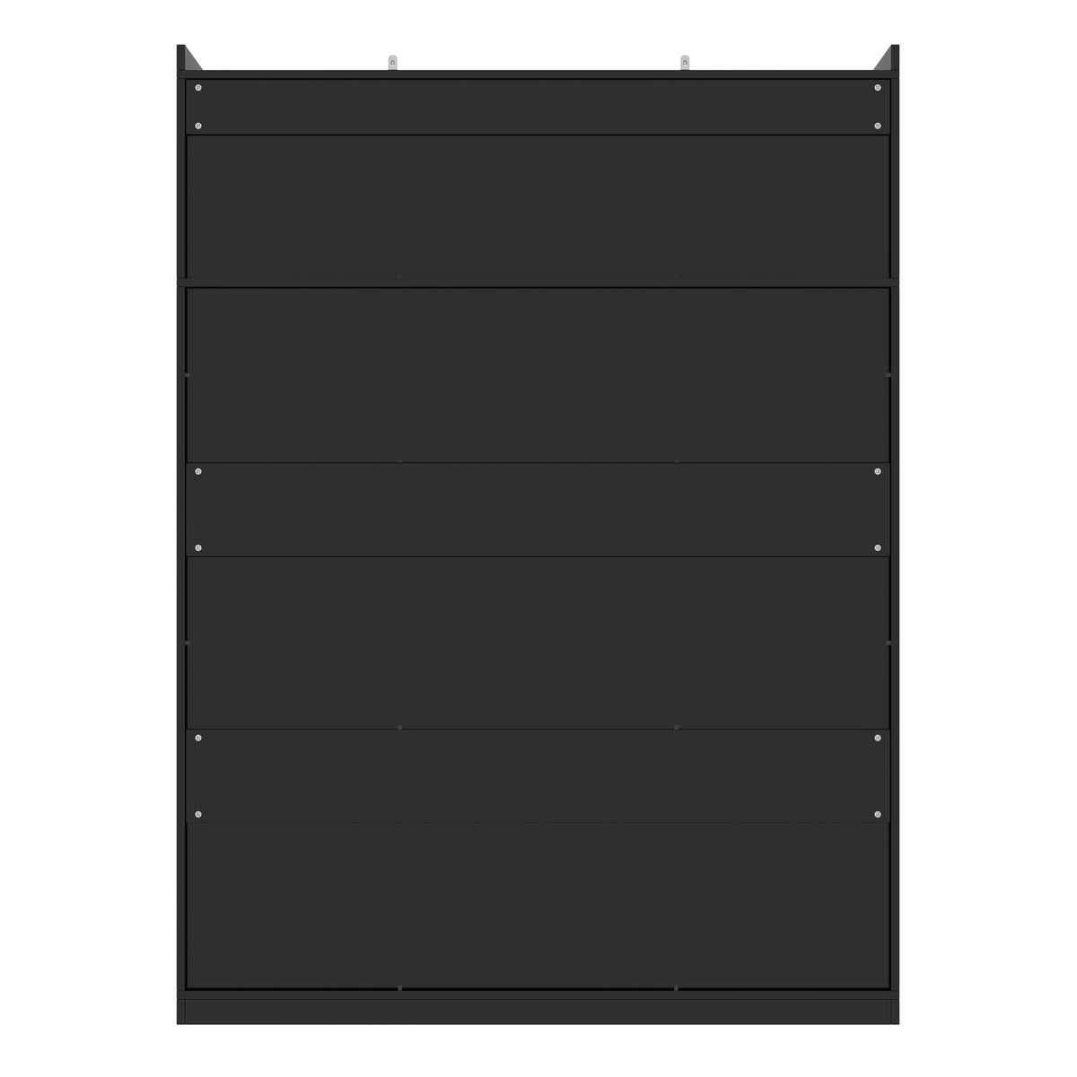 variant-group:rf-n724sj000140aab|Roomfitters 85.2" Hall Tree with Bench, 3 Hooks, 4 Doors, 1 Drawer and Adjustable Storage Shelves, Black