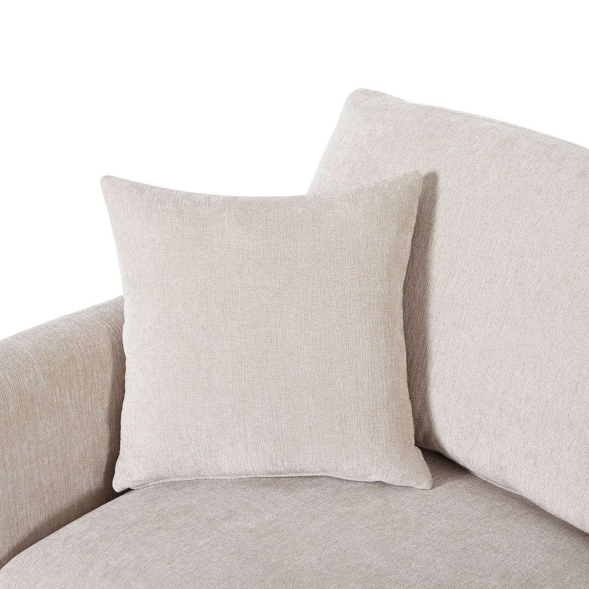variant-group:rf-n711wy000461aaa|Roomfitters 107" Chenille Fabric 3-Piece Sectional Sofa, Modern Large L-Shaped Couch with Rounded Curved Chaise, Beige