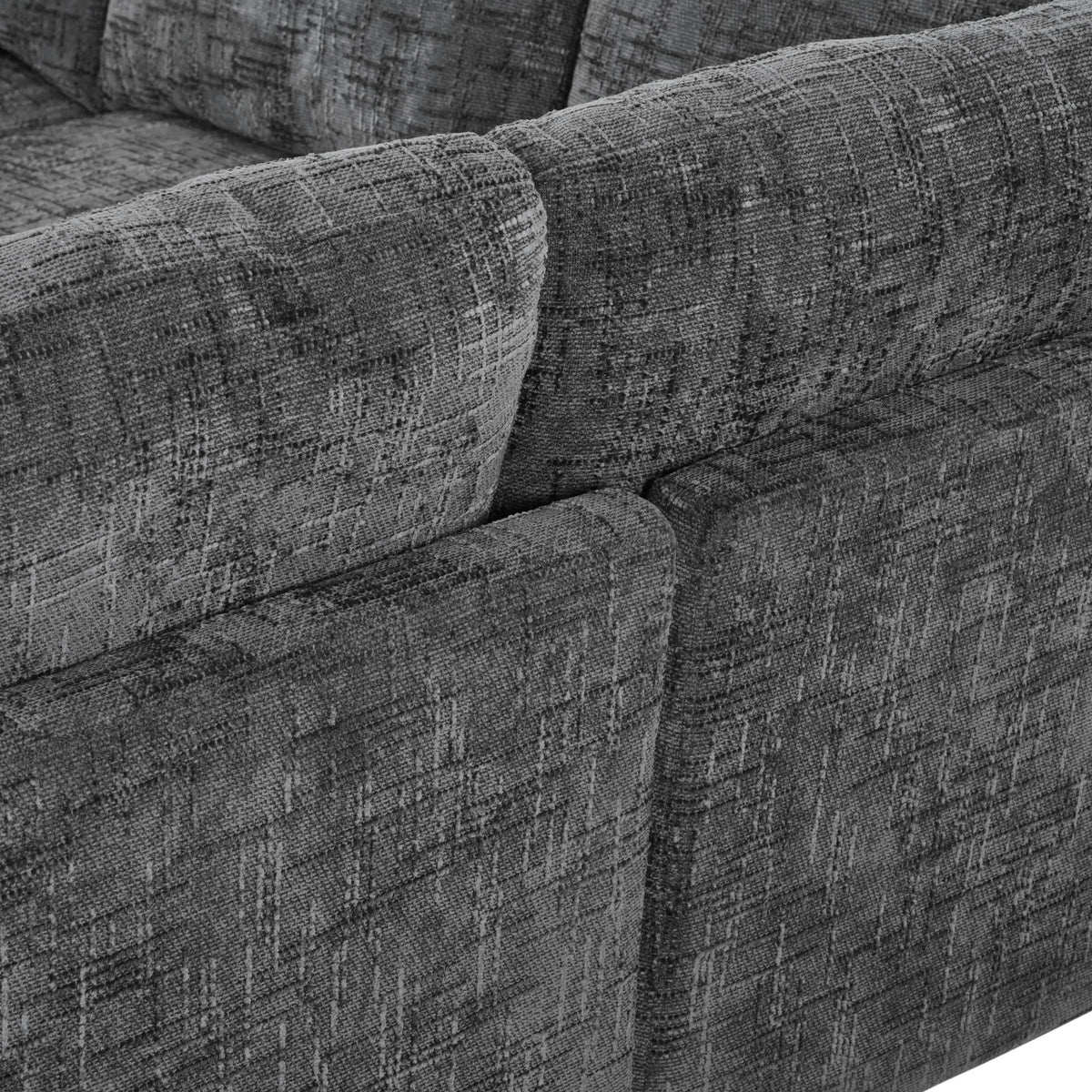 Roomfitters 127" U-Shaped Sectional Sofa, Modern Modular L-Shaped Couch with Movable Ottoman for Living Room, Grey Roomfitters