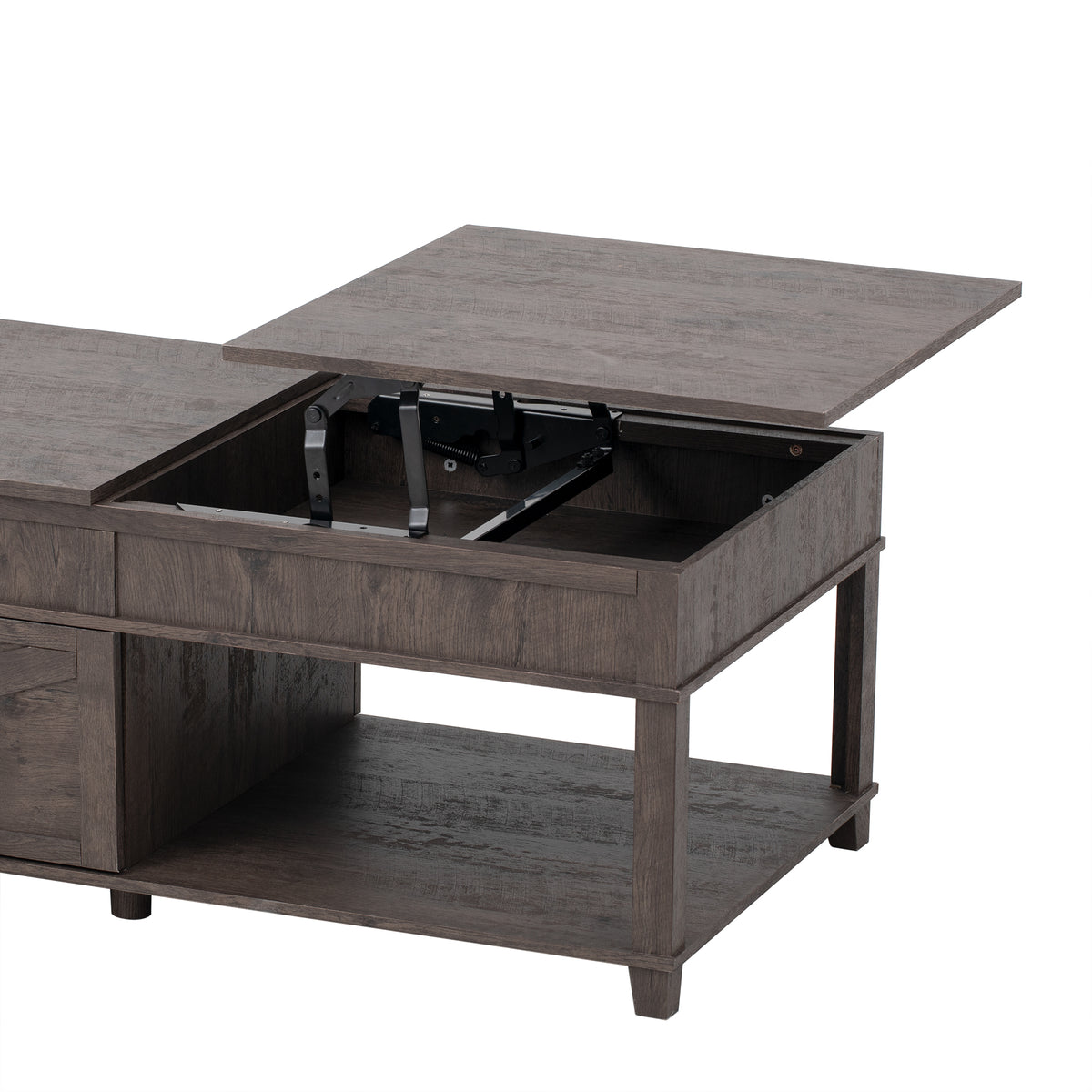 variant-group:rf-n724p401355d|Roomfitters Lift-Top Coffee Table with Hidden Storage and Open Lower Shelf, Antique Brown