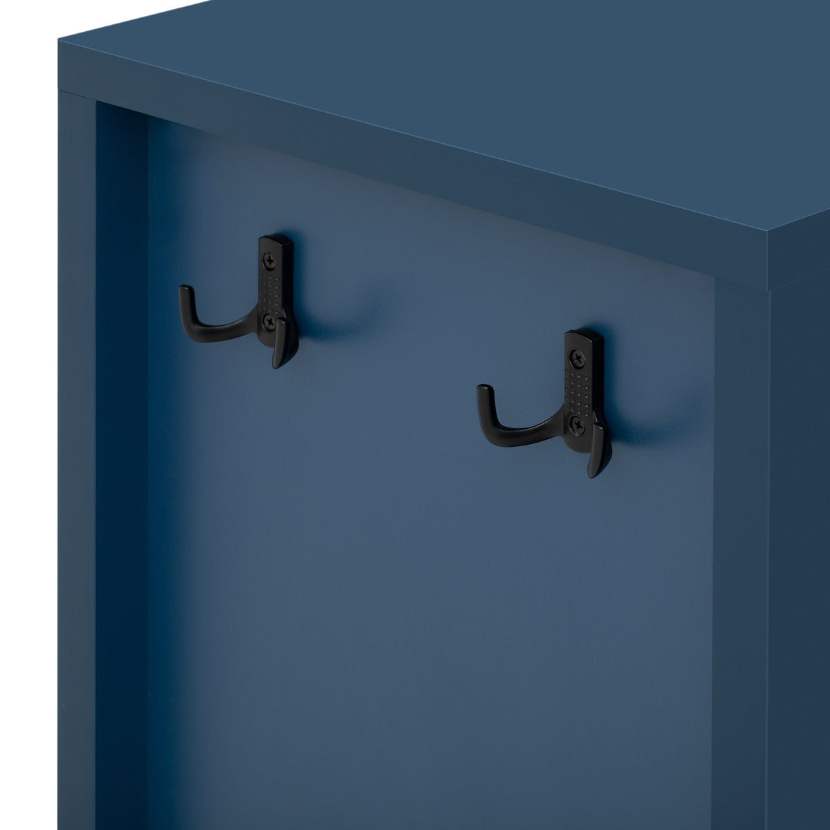 variant-group:rf-n711p345172v|Roomfitters Sideboard Buffet Cabinet with 3 Drawers, 2 Door Mid-century Fluted Accent Storage for Kitchen & Dining, Navy Blue