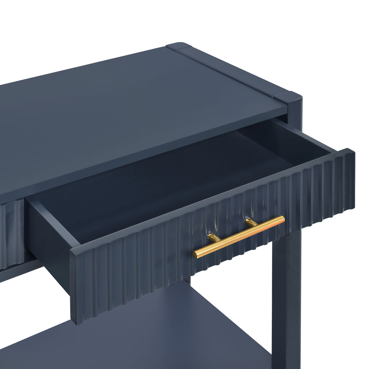 variant-group:rf-n711p190531v|Roomfitters Entryway Console Table with Vertical Stripe Pattern and Long Legs, Storage for Hallway, Navy Blue