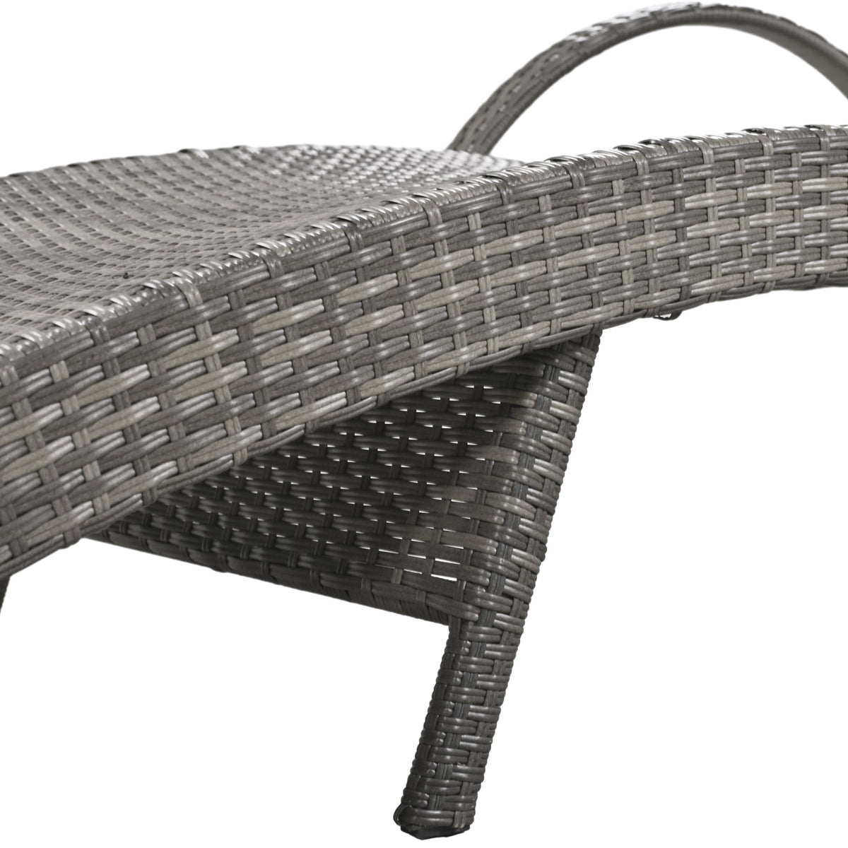variant-group:rf-n707wf321204aae|Roomfitters 80" Outdoor Wicker Chaise Lounge Chairs, Set of 2, Reclining Patio Chairs with Pull-Out Table, Grey