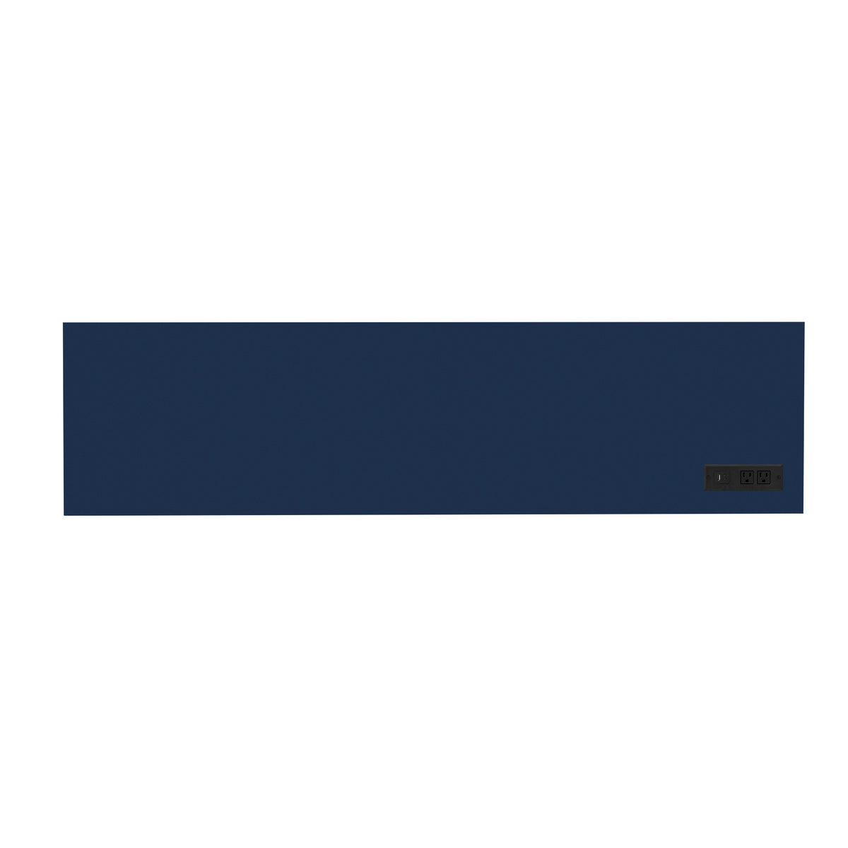 variant-group:rf-n711p347407v|Roomfitters 59" Sideboard Buffet Cabinet with 4 Door & Open Storage, Modern Farmhouse Industrial Coffee Bar Station, Navy Blue