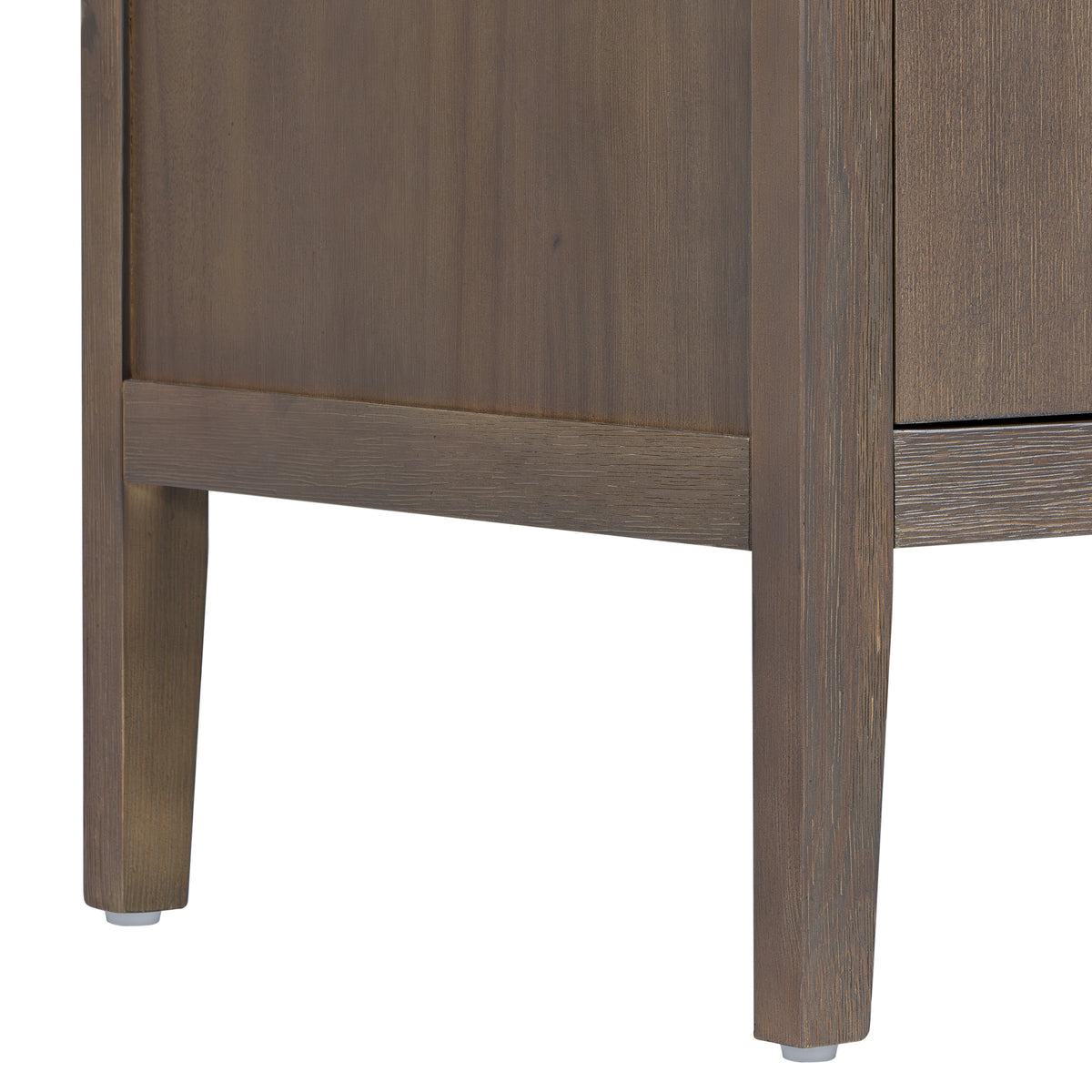 variant-group:rf-n711p410389d|Roomfitters 47.25-Inch Farmhouse Sideboard, 2-Door Buffet Cabinet, Medium Brown Wooden Storage Console, Metal Handles