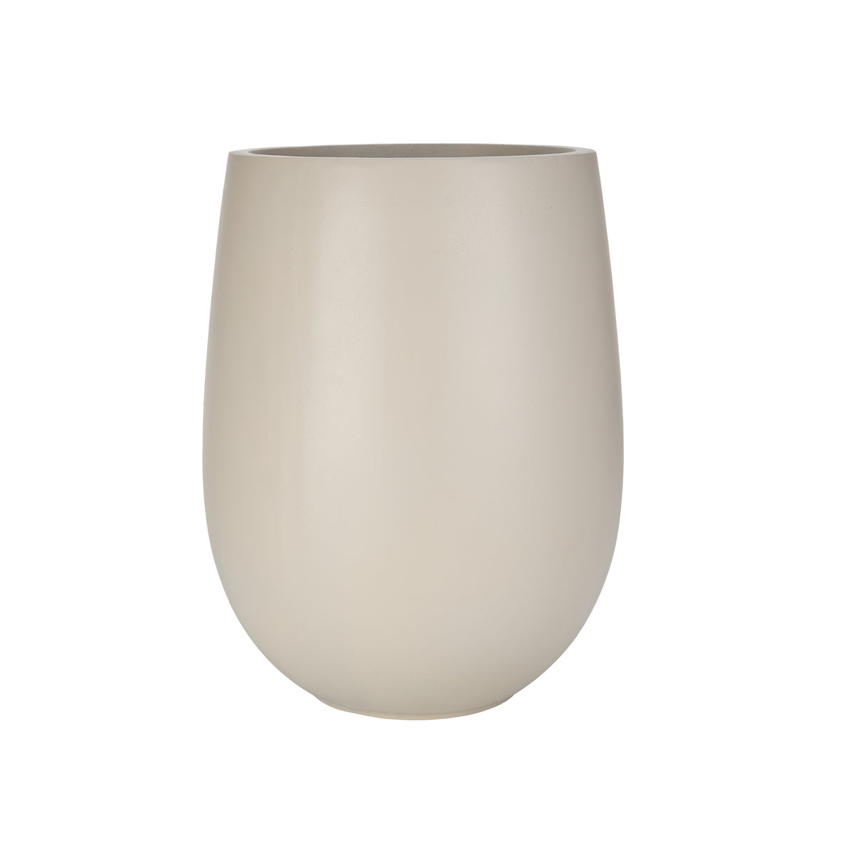 variant-group:rf-n711p406658e|Roomfitters Lightweight Round MGO Planter Set, 3-Piece Graduated Outdoor Flower Pots, Light Beige Weather-Resistant