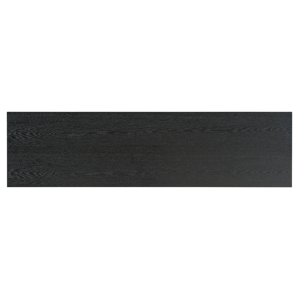 variant-group:rf-n711p295300b|Roomfitters 59.8" Console Table with Oak Veneer Top, Modern Arched Leg Entryway Sofa Table for Hallway & Living Room, Black