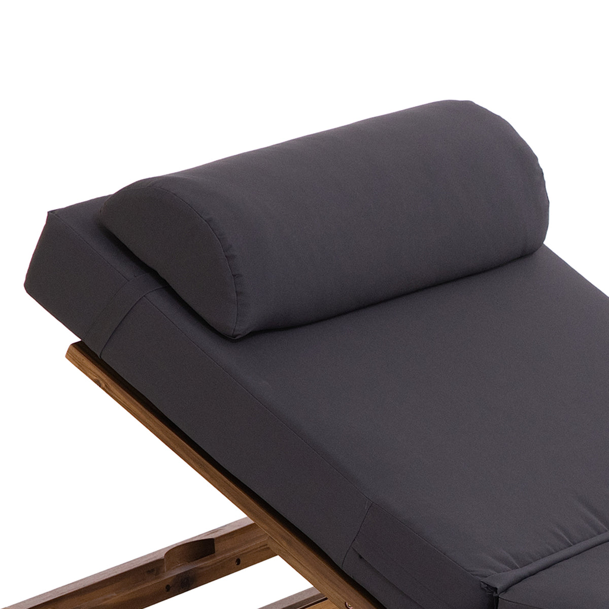variant-group:rf-n711wy000473aae|Roomfitters 78.8" Outdoor Patio Chaise Lounge Chair with Adjustable Backrest and Side Table for Poolside & Garden, Dark Gray