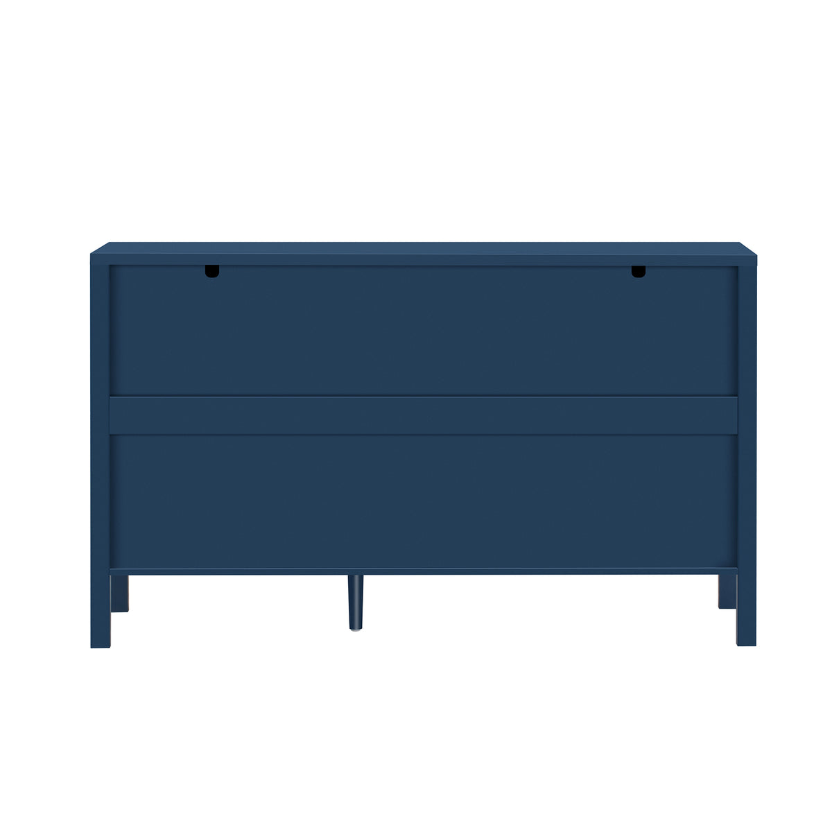 variant-group:rf-n711p345172v|Roomfitters Sideboard Buffet Cabinet with 3 Drawers, 2 Door Mid-century Fluted Accent Storage for Kitchen & Dining, Navy Blue