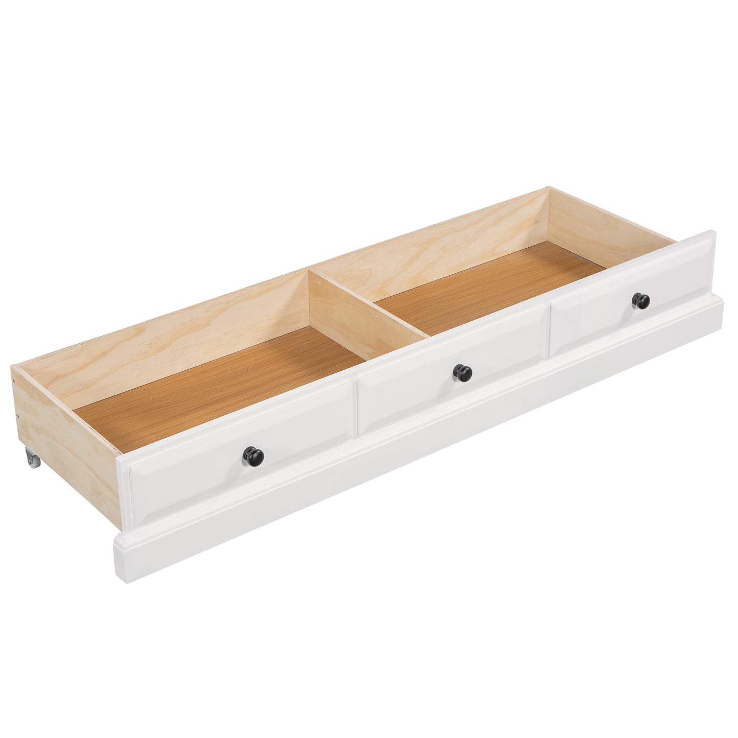variant-group:rf-n701bs701p170501k|Roomfitters Full Size Murphy Bed Cabinet with Charging Station and Storage Drawer, Freestanding Fold Out Guest Bed, White