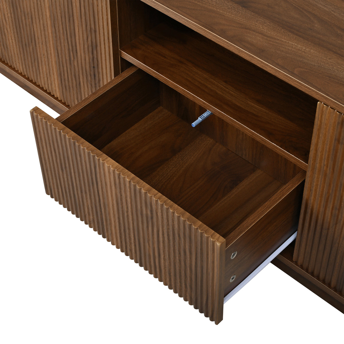 variant-group:rf-n724p420628d|Roomfitters American Style TV Stand Console with Hidden Sliding Doors, Antique Brown
