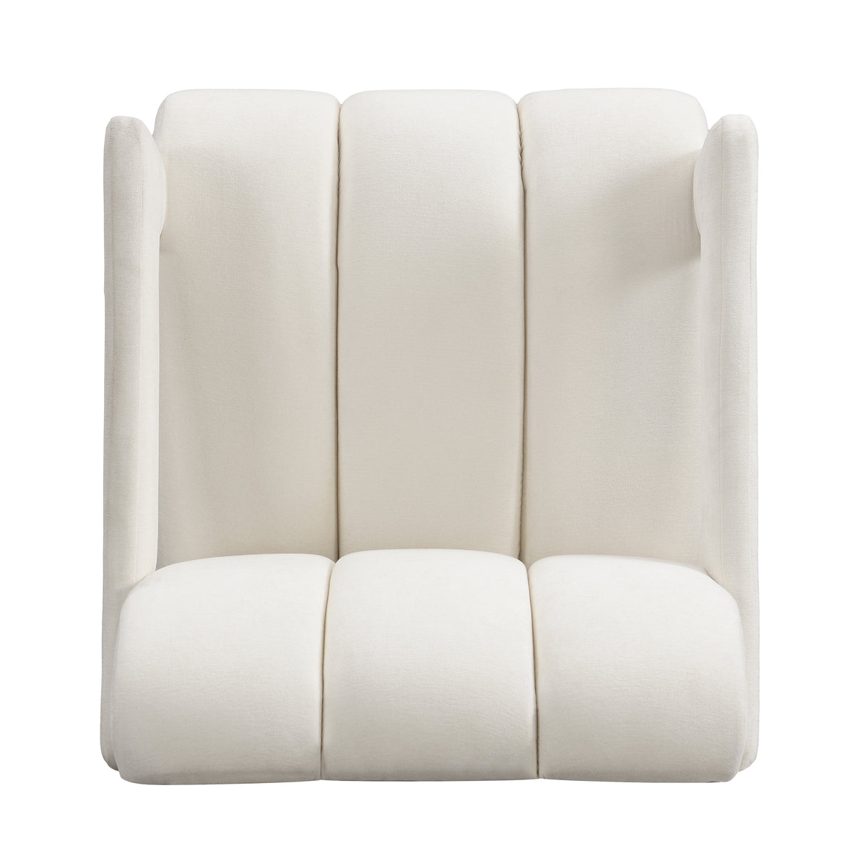 variant-group:rf-n724sj000138aaa|Roomfitters Modern Minimalist Armchairs with L-Shaped Armrests and Polyester Upholstery, Set of 2 , White