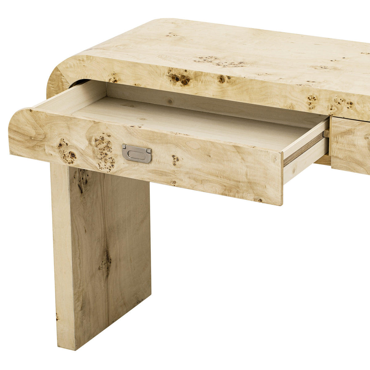 variant-group:rf-n711p216235a|Roomfitters Modern Entryway Table with Burl Wood Veneer, Ideal for Entryway, Hallway, Living Room, Foyer, or Corridor, Natural