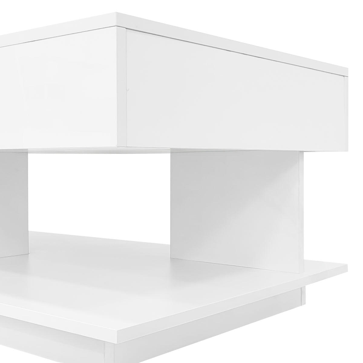 variant-group:rf-n724p290061k|Roomfitters Extendable Coffee Table with Hidden Storage and Compartments, Adjustable Multifunctional Center Table, White
