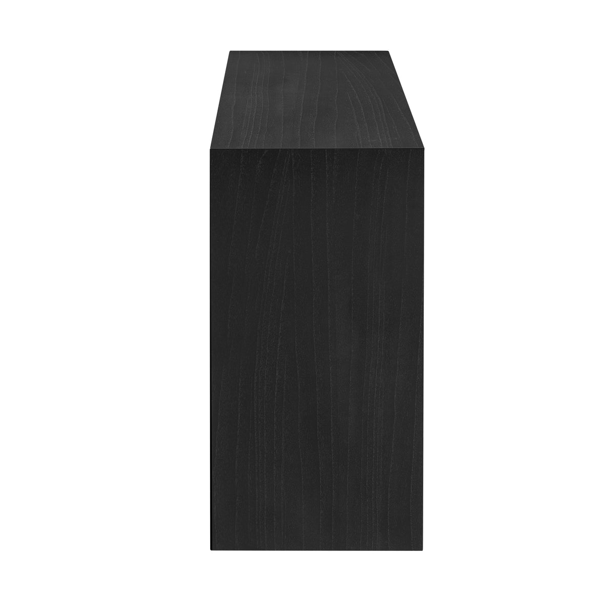 variant-group:rf-n711p205930b|Roomfitters Modern Console Table with Paulownia Solid Wood Veneer, Entryway Table for Foyer, Black