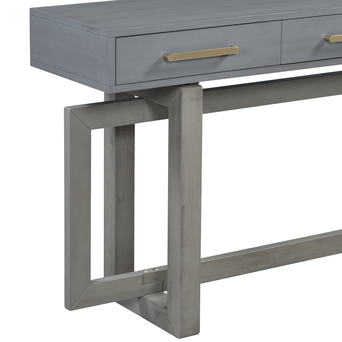 variant-group:rf-n711p175776e|Roomfitters Elegant Console Table with Three Drawers, Extra Long Entryway Table for Hallways, Living Rooms, or Foyers, Bringing Sophistication and Functionality, Antique Gray